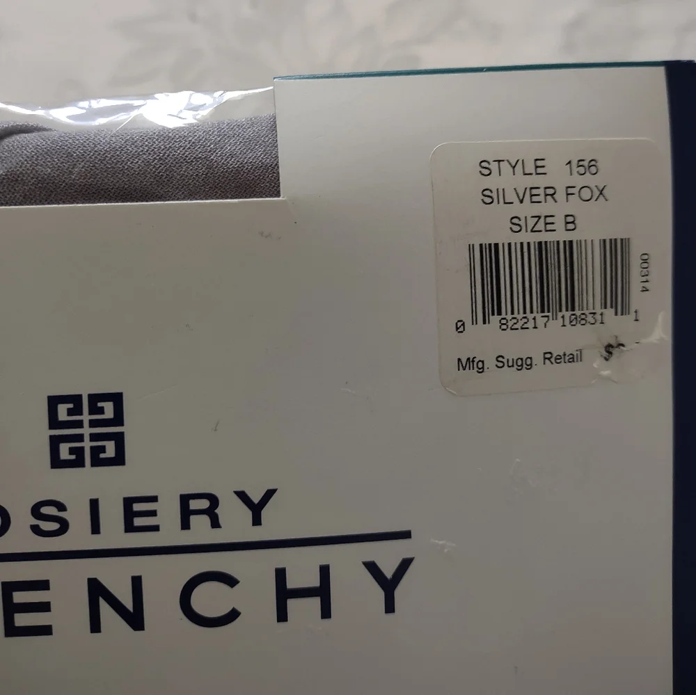 Givenchy Hosiery Silver Fox shimmery lycra luxury